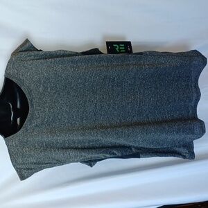 RE Performance Mens Shirt XLarge Black NWT Sleeveless Muscle Polyester